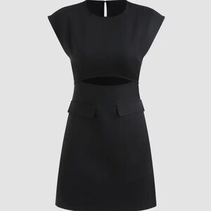 ZARA Cut Out Waist Mini Dress